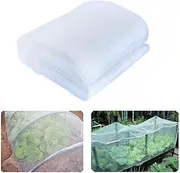 2.5×6M Garden Vegetable Protection Netting, Fine Mesh Insect Net for Greenhouse, Plants, Fruit, Flowers, Crops, Thicken Mesh for Protect Plant Fruits (2.5×6M)