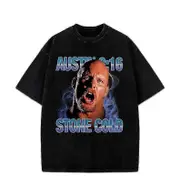 Stone Cold Steve Austin 3:16 Big Face Vintage Retro Style 90's T-Shirt O573 Comfortable fabrics of high quality Medium
