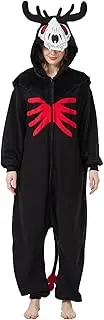 [YUTCOTC] Adult mythical creature Wendigo Onesie Costume Pajamas,Halloween Christmas Wendigo Onesie Pajamas