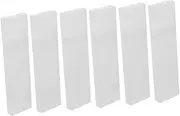 HOODANCOS Tongue Scraper Organizer Box 6pcs Travel Case Portable Plastic Scraper Storage Safe for Body Easy to Open Close