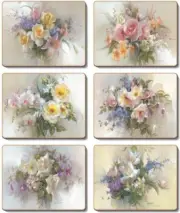 Cinnamon Romance Placemats Set of 6