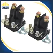 2PCS Starter Solenoid 104-3189 Fit Exmark Zero Turn mowers Lazer Z and Quest