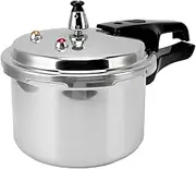 3L Mini Pressure Cooker, Compact Aluminum Alloy Pressure Pot, Safety and Durable Small Pressure Cooker, Pressure Canner compatible for induction cookers and gas stoves