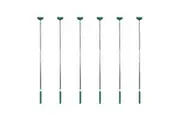 6PK Jemark Extendable Portable Telescopic Handheld Back Scratcher 65cm Assorted