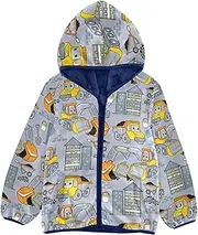 [Caihoyu] Boys Sherpa Jacket Fleece Zip Up Jacket Children Coats For Toddler Boys