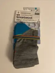 Smartwool Woman’s Cold Weather Run Crew Sock In Lunar Grey-Size Small-NWT
