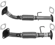 Front New Left & Right Converter Flex Pipe & Gaskets Fits Kia Sorento 2007-2009