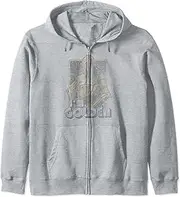 [STAR WARS] C-3PO I'm Golden Portrait Zip Hoodie