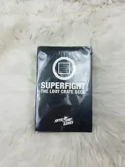 Superfight: The Loot Crate Deck Exclusive 100 Card Deck New Factory Sealed Black