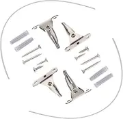 ibasenice Baby Proofing Kit Furniture Wall Anchors for Bookshelf 2 Sets No Drilling Furniture Straps Anchor