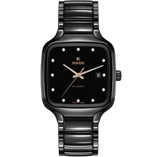 RADO 雷達 官方授權 True 真我系列 高科技陶瓷自動機械錶 送禮推薦-38mm R03 R27078702