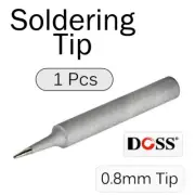1Pcs 0.8mm SPARE DOSS TIP TO SUIT ZD929 & ZD931 SOLDER STATIONS