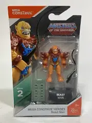 Mega Construx Heroes HE-MAN Masters of the Universe Beast Man Series 2