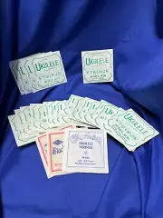 27 Ukulele Clear Nylon Individual Strings D'Addario/Black Diamond/Martin