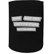 Alcohol Stubby Holder - Even Duct Tape - Funny Novelty Birthday Gift Joke Beer Can Bottle Coolie