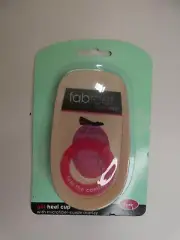 Fab Feet by Foot Petals Gel Heel Cup Comfort Insert 1 Pair New