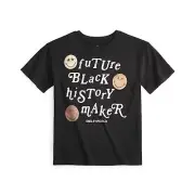 Grayson Threads Kids Future Black History Maker T-Shirt, Black, Size L, NWT