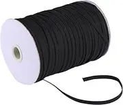 Hohopeti 6mm x 180m Roll of Stretch Elastic Band Elastic Clothing Band for DIY Gym Sewing Costume Making