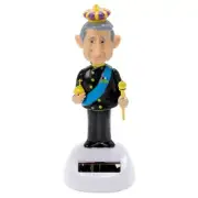 King Charles Solar Pal Collectible Coronation Royal Family Dancing Figure NEW UK