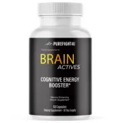 Brain Actives Cognitive Energy & Memory Enhancing Supplement 60 Capsules