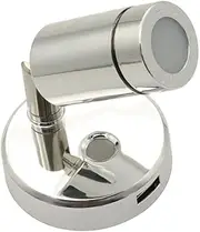 Rotation Yacht RV Reading Light Camper RV Bedside Lamp Control Interior Lamp, Wall Mounted, 3000-3300K/145/85