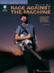 Best Rage Against The Machine Guitar Lessons Signature Licks Tab Book & Audio