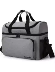 TOURIT Heron Leakproof Insulated Cooler 30-36 can Gray New