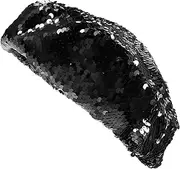 [BESTYASH] Vintage Beret Hat Sequin French Beret for Women Girls Fashionable Beret Hat in Black