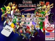Unlocked Super Smash Bros Melee GameCube Memory Card 100% All Characters File