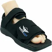 Bodyassist Post-Op Recovery Shoe, Adjustable Straps, Black Medical Footwear (Mens Medium)