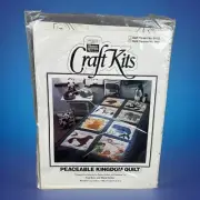 Better Homes & Gardens~Quilt top kit~Peaceable Kingdom Quilt #28419~NEW/Open Bag