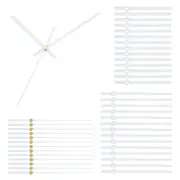 14 Set Replacement Clock Hands Kit Mechanism Movement Wall White Style 2