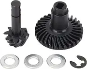 Ring Pinion Gear Set CNC 30T 8T High Strength Alloy Shockproof Metal Bevel Gear for SCX10 II RC Crawler