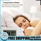 Mini Digital LCD Temperature Humidity Meter Thermometer (White Fahrenheit)