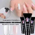 YINIKIZ 15ML NUDE BUILDER Extension PolyGel UV LED Poly for DUAL FORMS