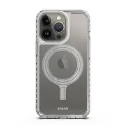 EFM Zurich Flux Case Armour Compatible with MagSafe for iPhone 13 Pro Clear