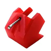 Replacement Stylus for ST55D ST29D ST57D Elektra LP Phonograph Turntable Accessories Red