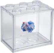 Stackable Mini Fish Tank Aquarium Tank Kit, Desktop Aquarium Tank, Small Fish Ta