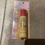 Coppertone Water Babies Sunblock Stick SPF 30 0.6oz NEW Sealed Rare