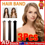 3Pcs Heatless Curling Rod Headband No Heat Wave Hair Curlers Sleep Overnight SDS