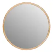 TINA 80cm Light Solid Wood Mirror