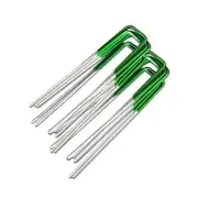 Prime Turf Artificial Grass 200pcs Synthetic Pins Fake Lawn Turf Weed Mat Pegs Joining Tape