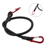 Heavy Duty Bungee Straps with Carabiner Hook for For kayak and Tent Bundling