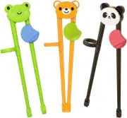 3 Pairs Training Chopsticks for Kids Toddlers, Learning Chopsticks for Beginners