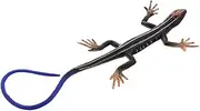 INOOMP Four-Legged Snake Model Lizard for Boys Lizards for Snakes Gecko Soft Simulated Realistic Animal Dinosaur Plastic Blue
