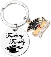 [YALLNASL] Graduation Gifts Keychain for Men Women High School College Students Gifts from Teacher Goodbye Gifts for Classmates Friends Keychains Gifts for Son Daughter Graduation Gift from Dad Mom