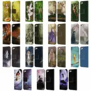 SIMONE GATTERWE ANGELS AND FAIRIES LEATHER BOOK CASE FOR APPLE iPOD TOUCH MP3