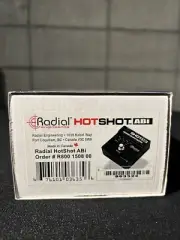Radial HotShot ABi 2x1 Line Input Selector Mic Splitter NEW