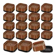 Furniture Risers Adjustable Bed Risers Desk Leg Risers 1.38Inch Stackable1224