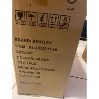 在飛比找蝦皮購物優惠-Bentley 20吋行李箱